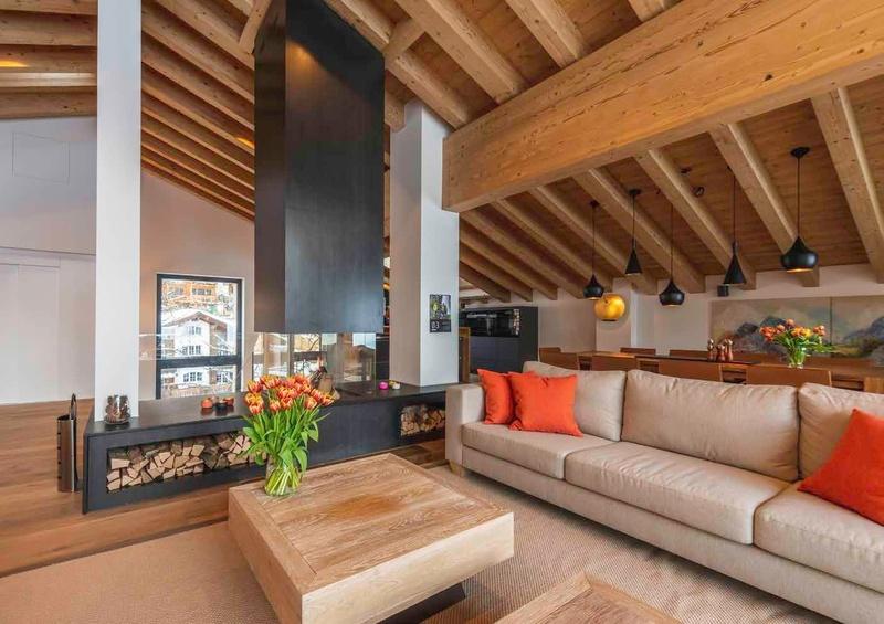 Vaste chalet de 420 m² à Zermatt avec terrasse — Chalet Tuftra Findelbach, Zermatt