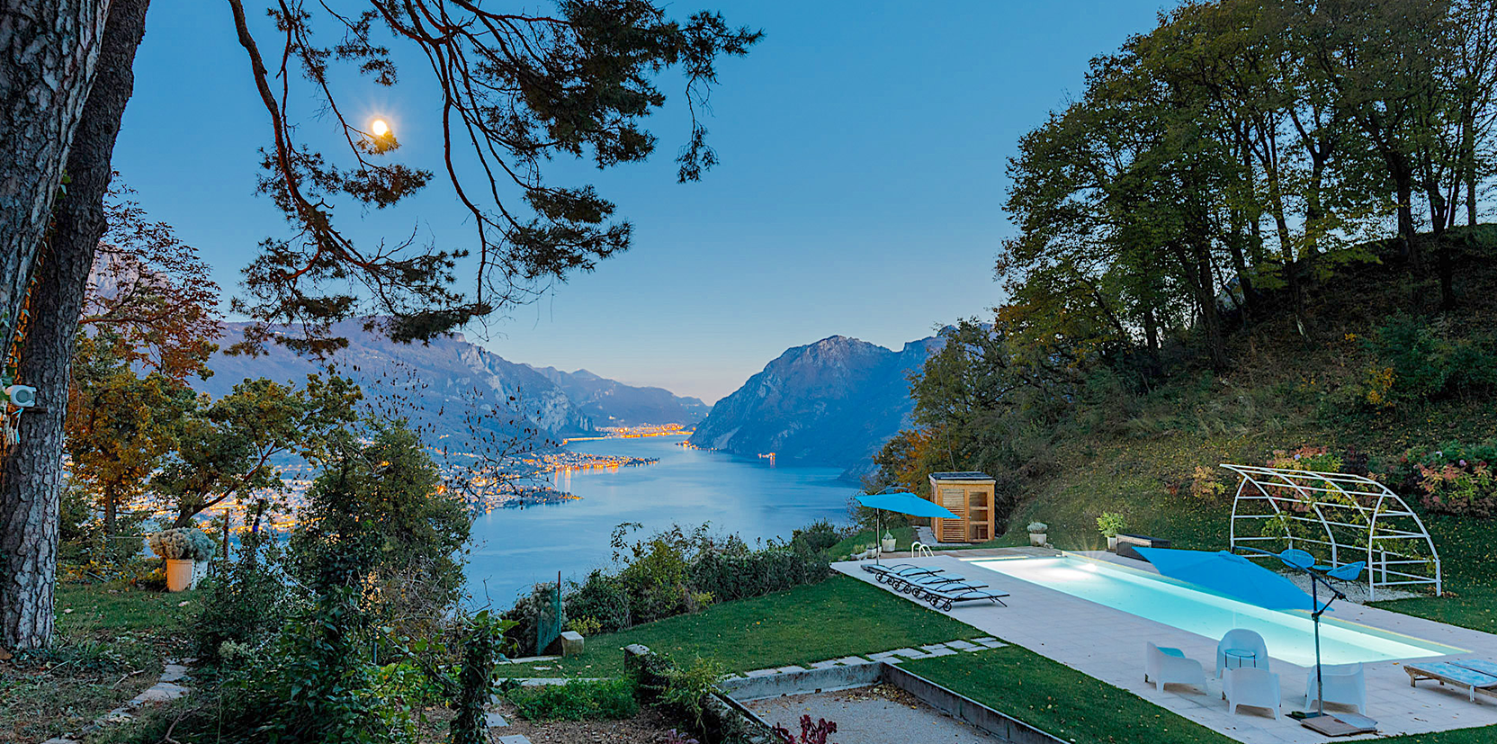 #JAMES the BnB Butler Lake Como full service luxury holiday villa rental Villa Ponti Bellavista