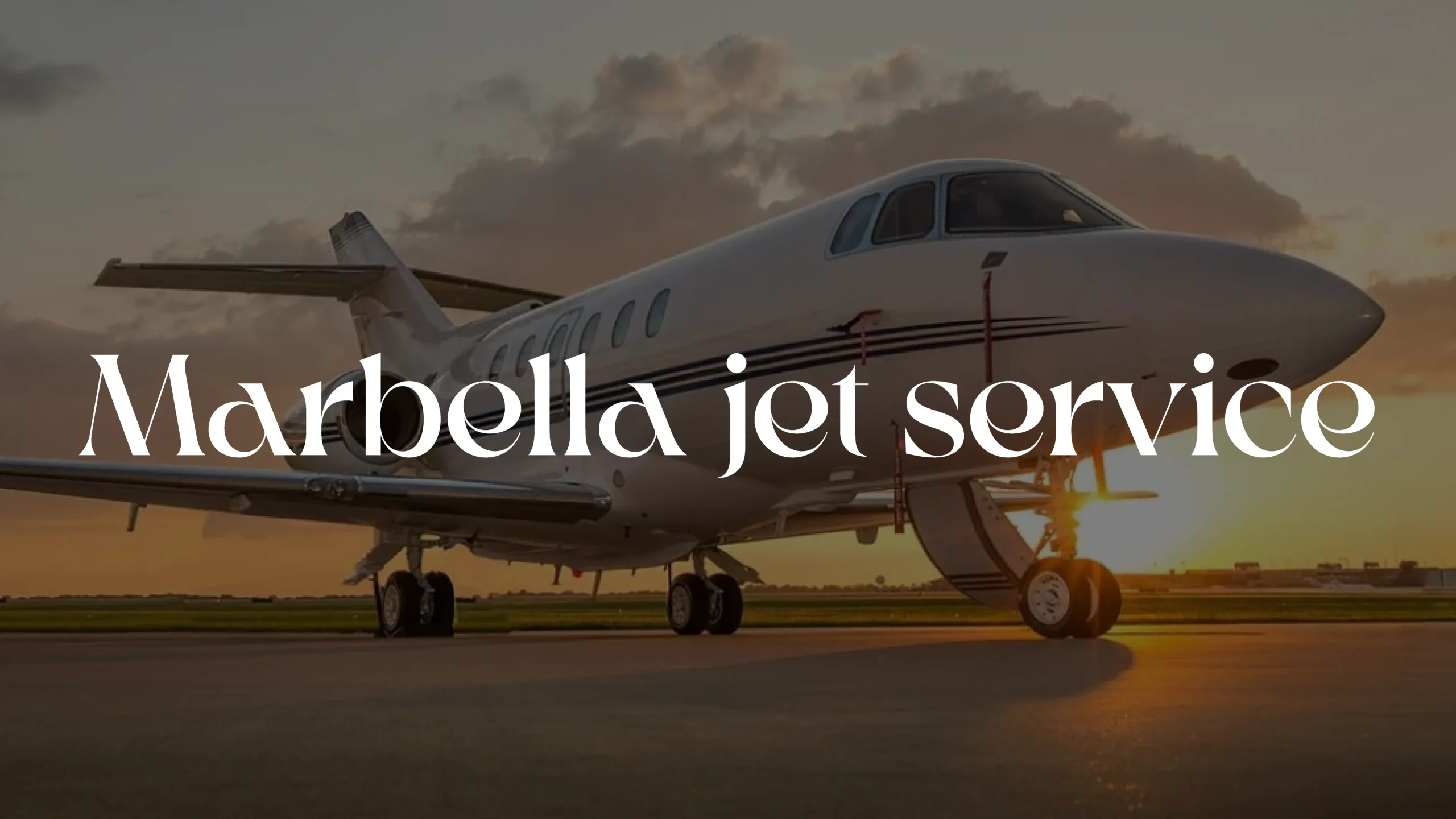 Private Jet & Helicopter service Marbella