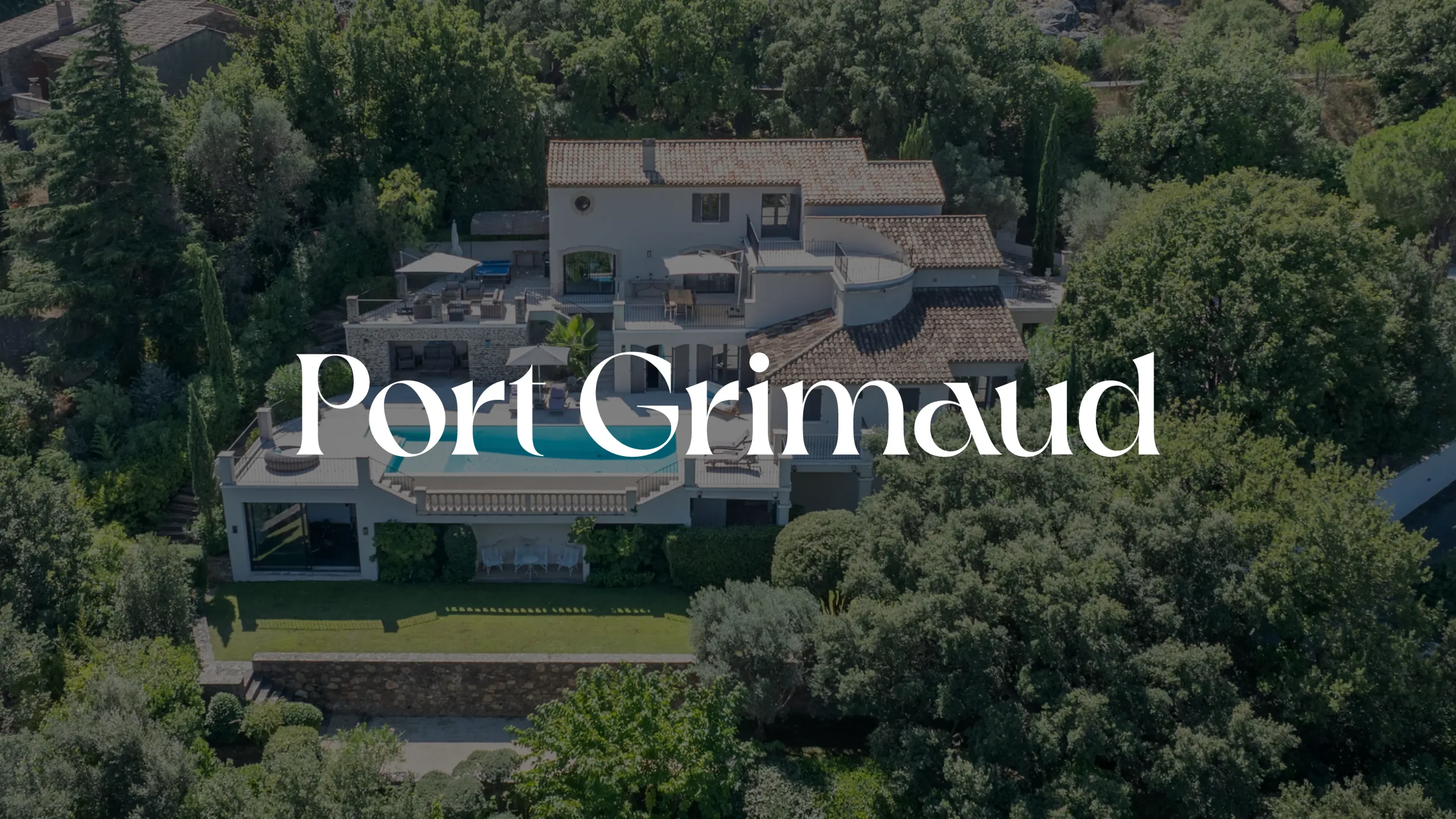 Luxury holiday villa in Port Grimaud, Frank Knight Grimaud, bo house st tropez
